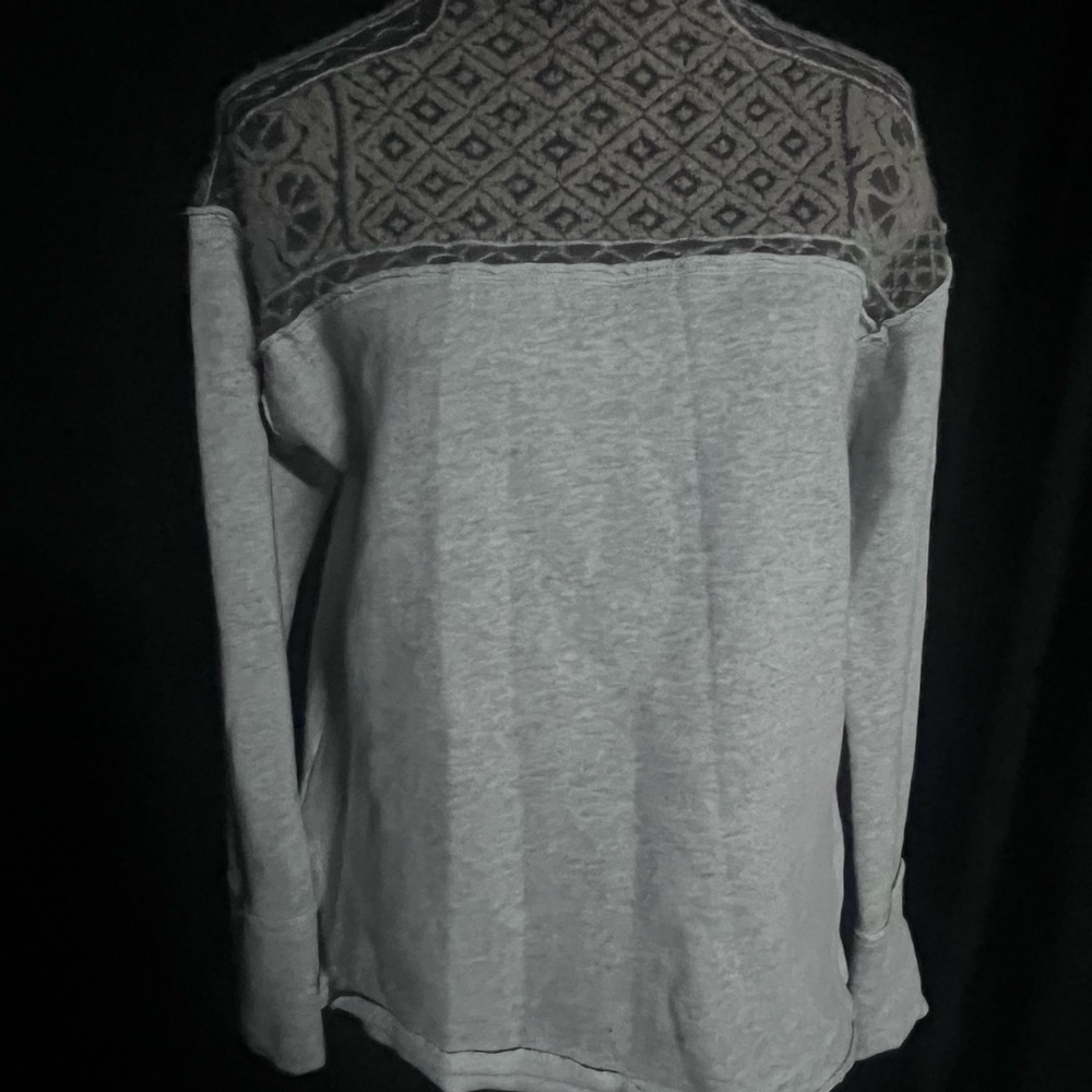 Free People Textured Knit Sweater